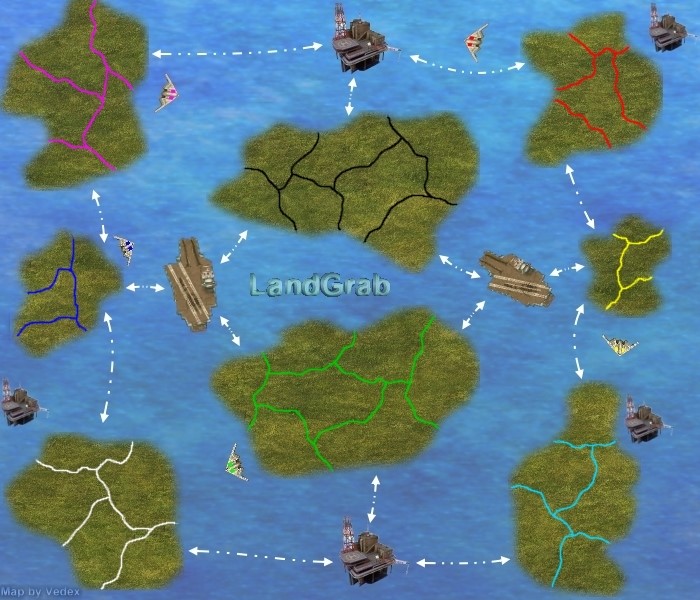 the map